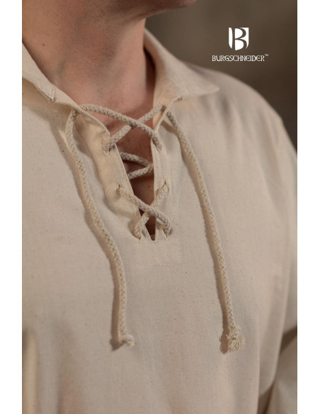 Medieval summer shirt Aton, natural...