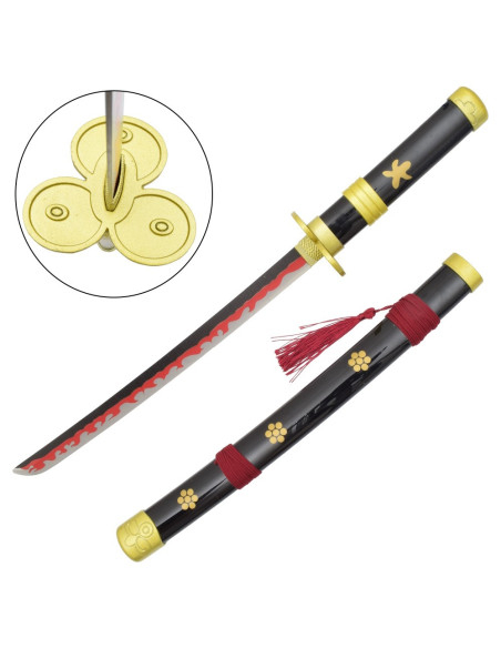 Zoro's Black Enma Miniature Katana -... Zoro's Black Enma Miniature Katana -...