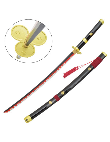 Zoro's Black Enma Bamboo Katana - One...
