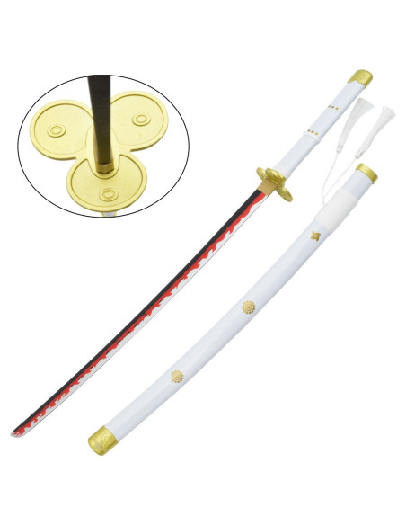 Zoro's White Enma Bamboo Katana - One...