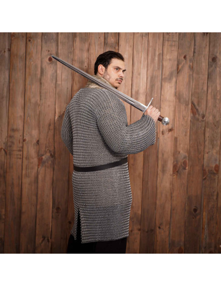 Chain mail aluminum rings Hauberk...