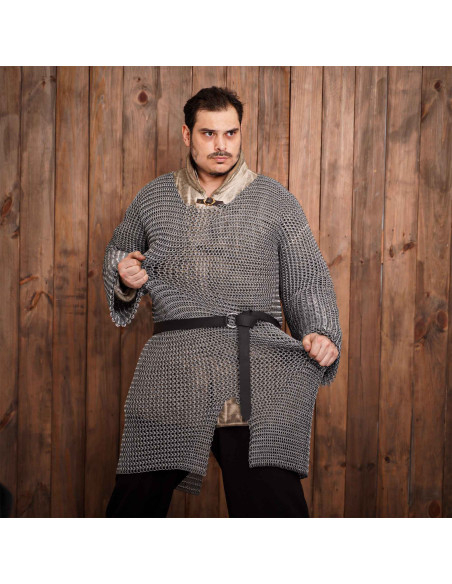 Chain mail aluminum rings Hauberk...