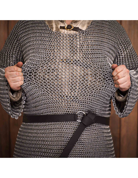 Chain mail aluminum rings Hauberk...