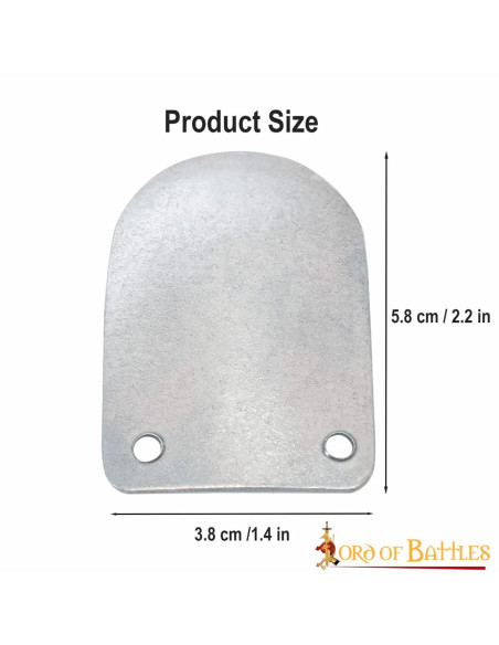 Pack 100 metallic pieces Lamellar... Pack 100 metallic pieces Lamellar...