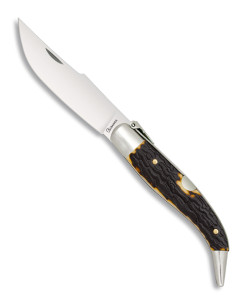 Albainox Teja ratchet knife in carbon steel imitation...