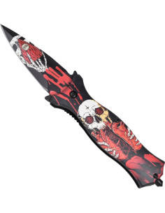 Stiletto Nightmare II knife with glass-breaking tip (9 cm.)