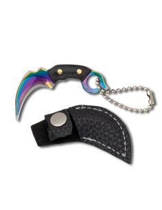 Mini keychain knife Albainox brand colorful model (3 cm.)