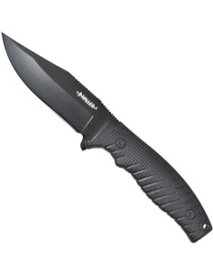 Outdoor knife serrated spine, ABS sheath (23.5 cm.)