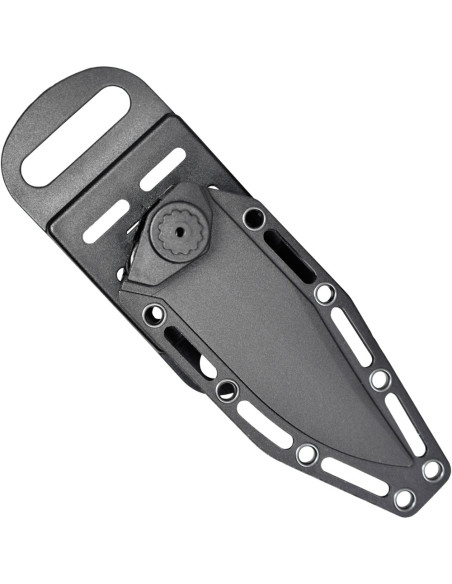 Outdoor knife serrated spine, ABS...