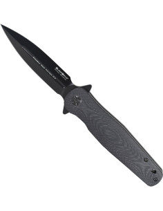 Black Field Double Action knife, G10 handle (9.5 cm.)