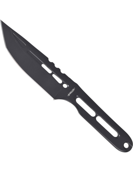 One-piece tactical knife with sheath...