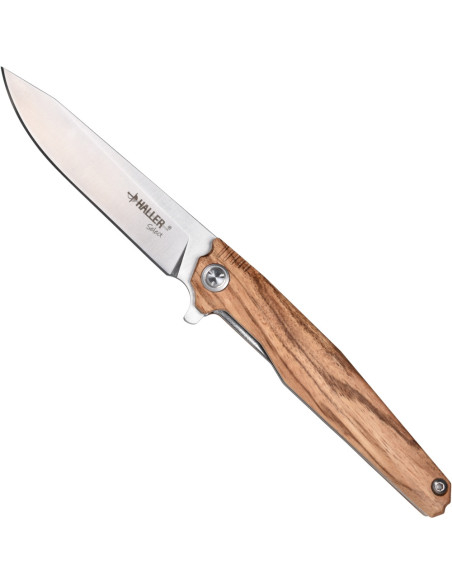 Elfur Zebrano model field knife (10 cm.)