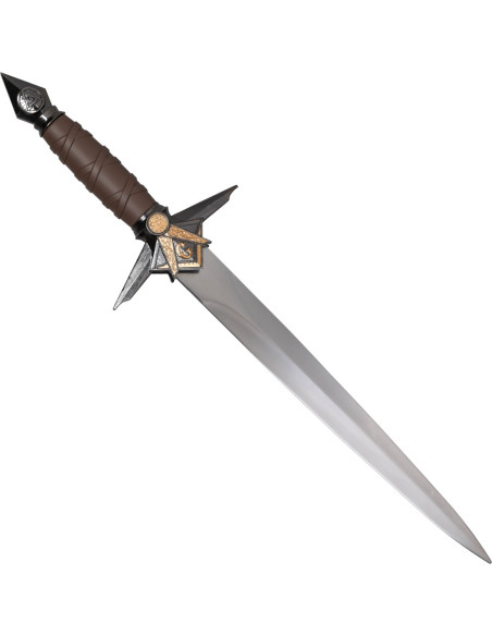 Templar decorative dagger with sheath...