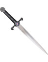 Decorative Templar dagger with sheath (37.5 cm.)