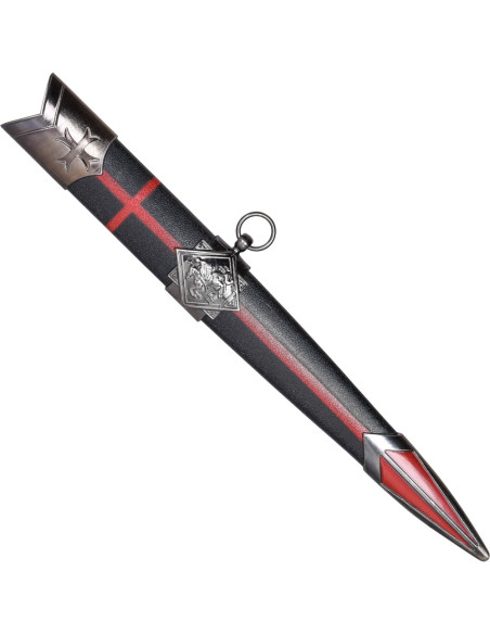 Decorative Templar dagger with sheath...