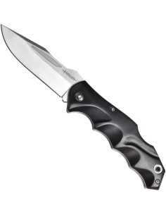 Tactical knife with ebony wood handle (9 cm.)