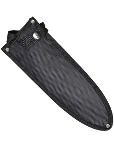 Black Outdoor tactical knife with sheath (38 cm.) 2