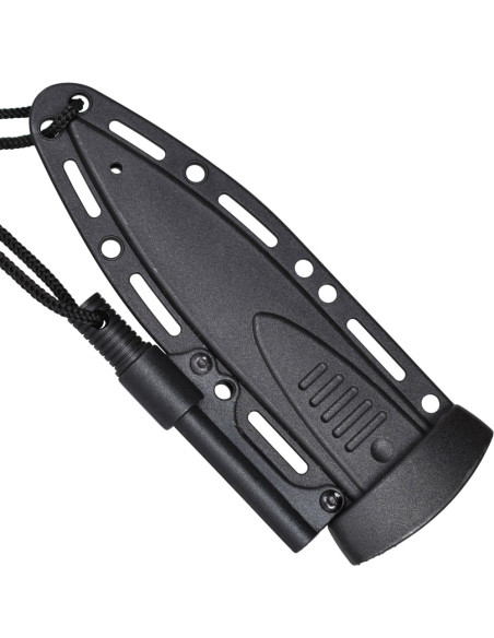 Boat knife with lighter and sheath...