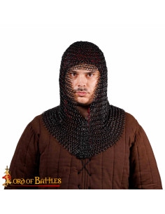 Executioner chainmail round rings, black