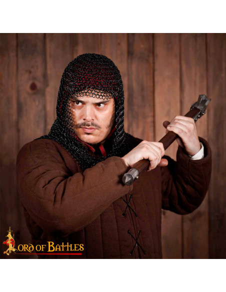 Executioner chainmail round rings, black