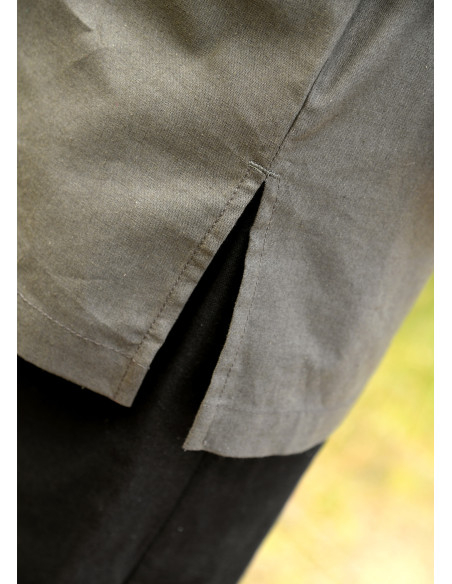 Medieval sleeveless tunic model...