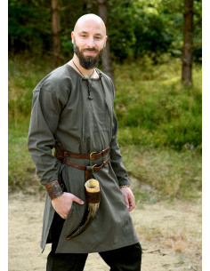 Viborg Viking tunic in olive green