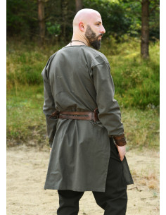 Viborg Viking tunic in olive green 2