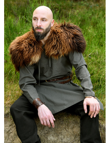 Viborg Viking tunic in olive green