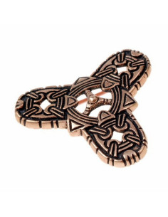 Borre style clover Viking brooch