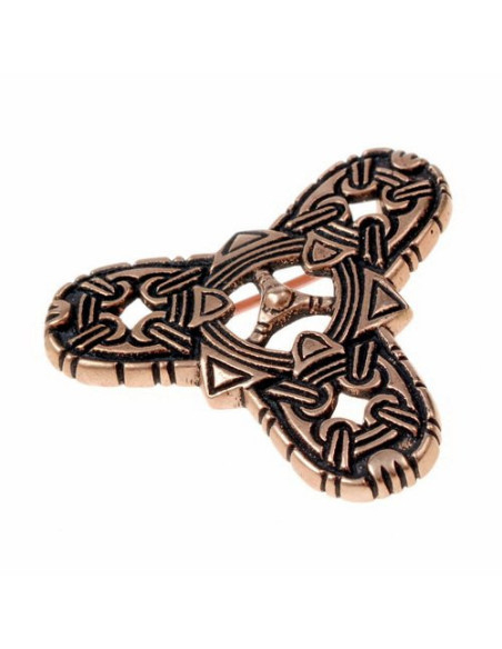 Borre style clover Viking brooch