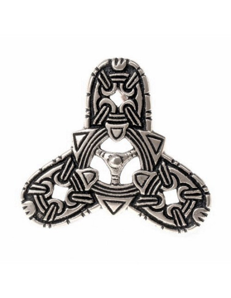 Borre style clover Viking brooch