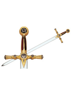 Sword of the Freemasons in Gold