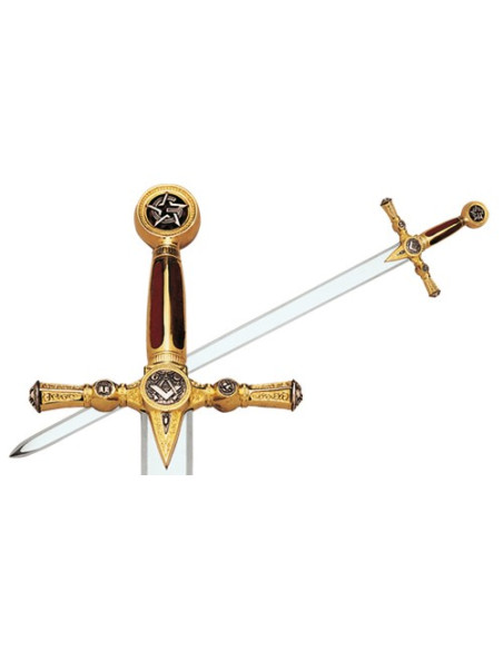 Sword of the Freemasons in Gold
