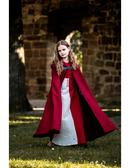 Long medieval children's cape model...