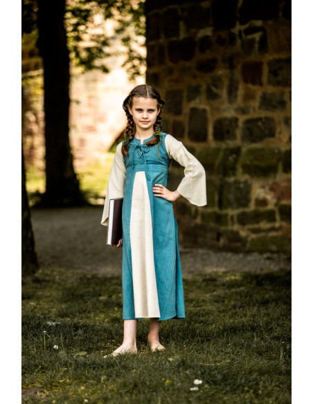 Medieval dress for girl Elsa in...