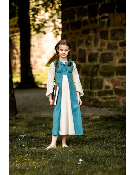 Medieval dress for girl Elsa in...