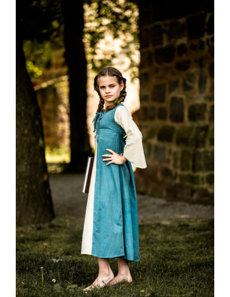 Medieval dress for girl Elsa in...