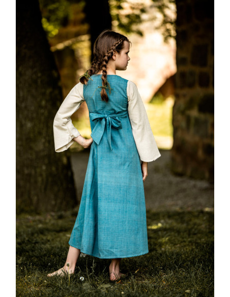 Medieval dress for girl Elsa in...