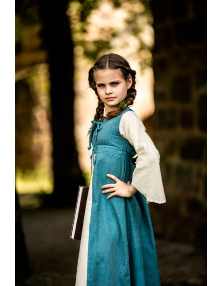 Medieval dress for girl Elsa in...