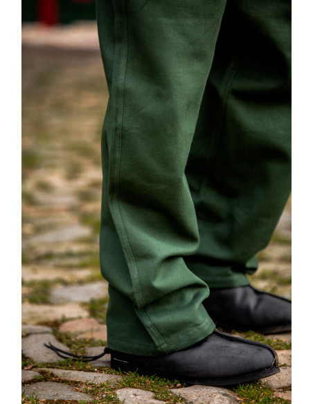 Dirk medieval pants, green color