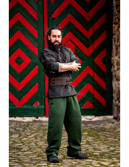 Dirk medieval pants, green color