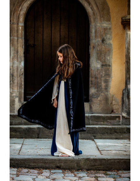 Cotton cape for children, with hand...