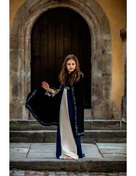 Cotton cape for children, with hand...