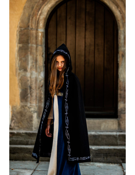 Cotton cape for children, with hand...