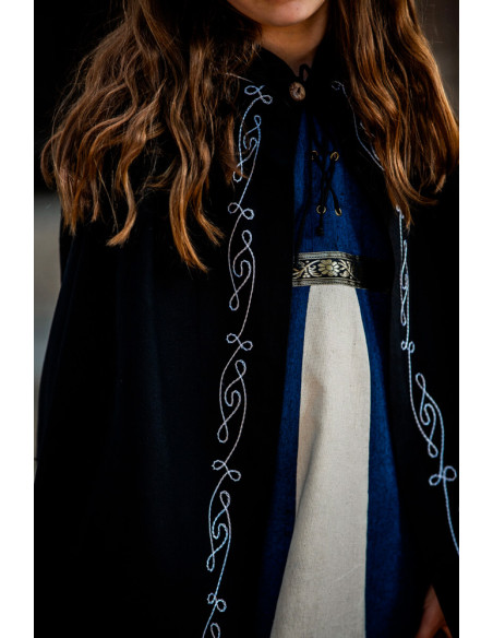 Cotton cape for children, with hand...