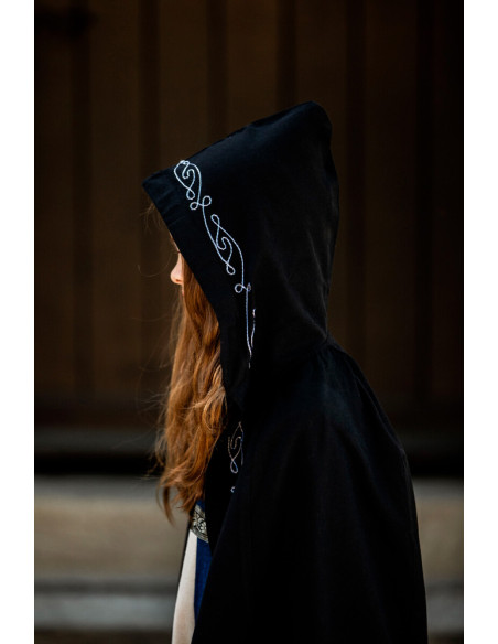 Cotton cape for children, with hand...