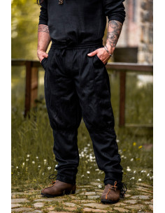 Viking Jorgen pants in black wool