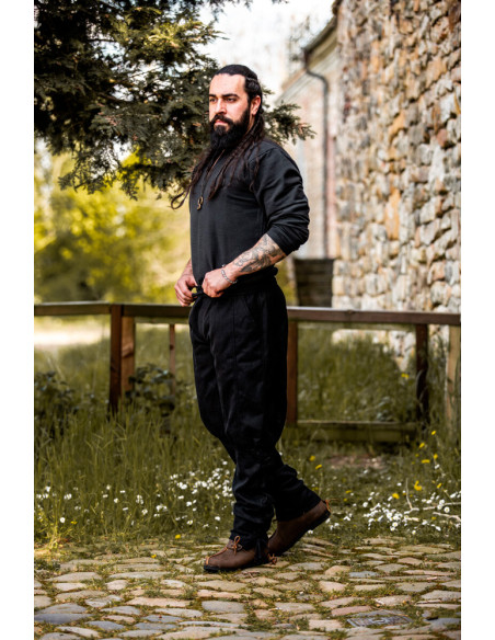 Viking Jorgen pants in black wool
