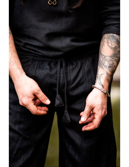 Viking Jorgen pants in black wool