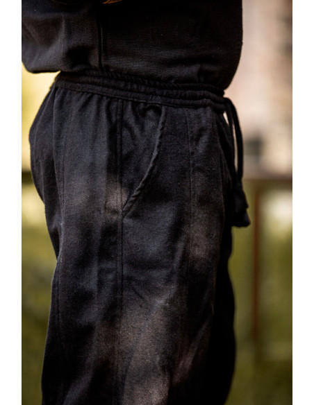 Viking Jorgen pants in black wool